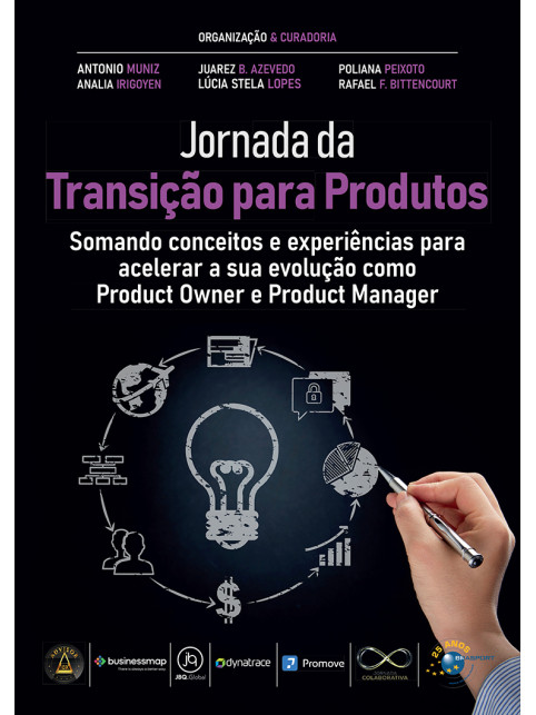 Capa do livro Jornada da Transição para Produtos